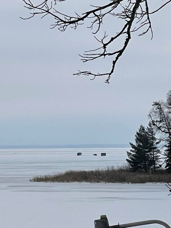 Ice Fishing on Lake Winnie